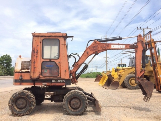 ขายรถขุดล้อยาง KUBOTA KH-12FD (ขนาด 3 ตัน) นำเข้าเองจากญี่ปุ่น สภาพสวยพร้อมใช้ มีVDOการทำงานครับ