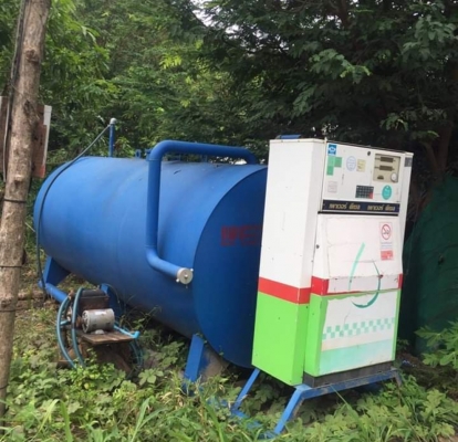 ถังน้ำมัน 7,000ลิตร พร้อมหัวจ่ายดิจิตอล