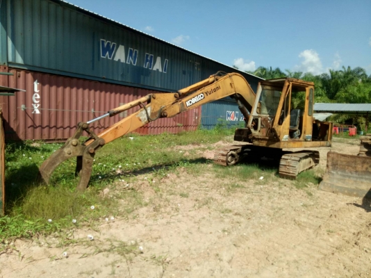 ขายรถแบคโฮ KOBELCO SK60-// หัวคีปพร้อมบุ้งกี๋ ราคา 180000 ขายรถแบคโฮ KOBELCO SK60-// หัวคีปพร้อมบุ้งกี๋ ราคา 180000