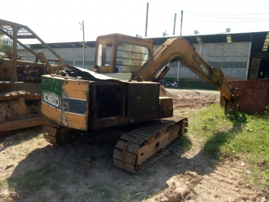 ขายรถแบคโฮ KOBELCO SK60-// หัวคีปพร้อมบุ้งกี๋ ราคา 180000