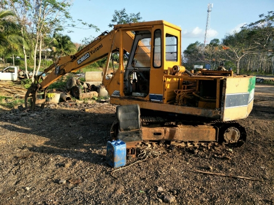 ขายรถแบคโฮ KOBELCO SK60-// หัวคีปพร้อมบุ้งกี๋ ปั๊มนิ้วตัวเดินใหญ่เท่าของ120 ราคา 180000