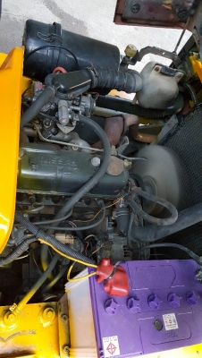 ขายโฟค์ลิฟ นัสสัน 2 ตัน เครื่อง เบนซิน เกียร์ธรรมดา เสาสูง 4.30 ม.งาสะไล เสาเข้าตู้