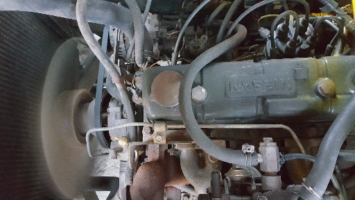 ขายโฟค์ลิฟ นัสสัน 2 ตัน เครื่อง เบนซิน เกียร์ธรรมดา เสาสูง 4.30 ม.งาสะไล เสาเข้าตู้