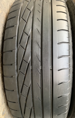 ล้อแม็ก 5รู100 Toyota Prius ขอบ 15 สีดำ พร้อมยาง 195-65-15 GoodYear ปี 12