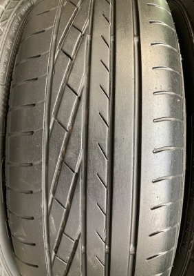 ล้อแม็ก 5รู100 Toyota Prius ขอบ 15 สีดำ พร้อมยาง 195-65-15 GoodYear ปี 12