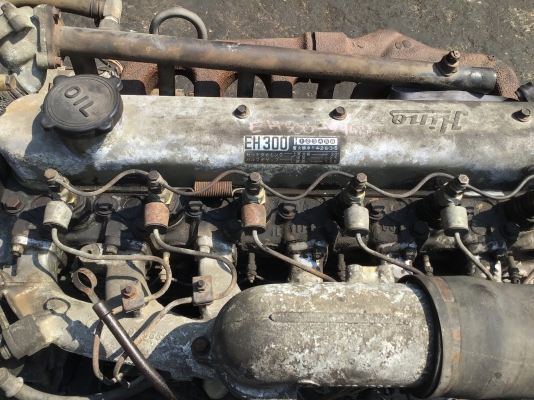 เครื่องยนต์ดีเซลเก่าเซียงกงญี่ปุ่น ฮีโน่ EH300