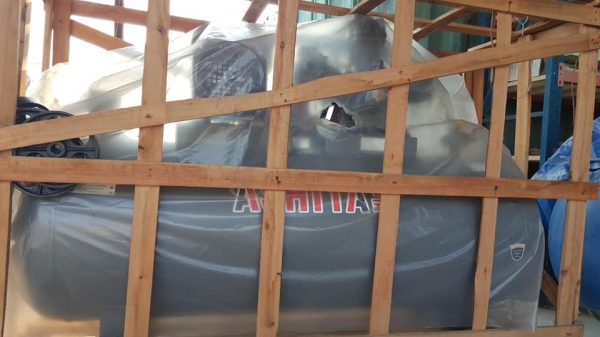 SALE*งานนำเข้า สินค้าใหม่ เครื่องปั๊มลมASHITA ขนาด 500 ลิตร ,3 สูบ ,10HPแรง, 380V.,10 BAR (ไฟ3เฟส/โรงงาน)