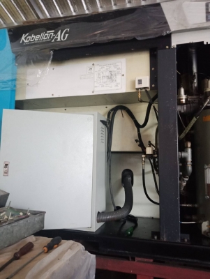 ปั้มลมมือสอง KOBELCO 100HP ปั้มลมมือสอง KOBELCO 100HP