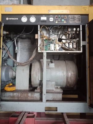 ปั้มลมมือสอง HITACHI OSP75UA (100HP )