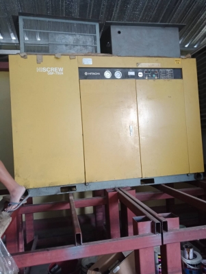 ปั้มลมมือสอง HITACHI OSP75UA (100HP )