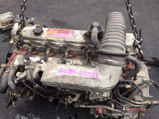 เฮดโอ7ดี เครื่องยนต์เก่าเซียงกงญี่ปุ่นเเท้เเท้รถบรรทุกฮีโน่