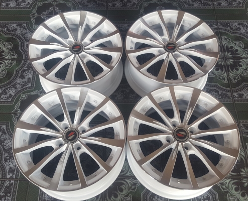 ล้อมือ2 TAM ขอบ15 4รู100 ยาง185/60/15  4  ล้อ