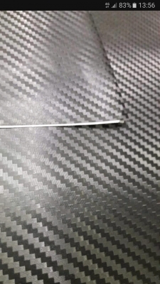 สติ๊กเกอร์เคฟล่า 3D เมตรละ 200บ. งานอย่างดี มีร่องระบายอากาศ