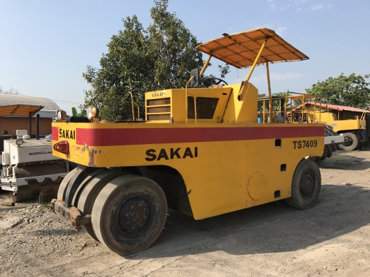 ขายด่วนรถบดล้อยาง9ล้อSAKAI TS7409 รถใช้งาน ขายตามสภาพ ราคาเบาๆ เอกสารเล่มทะเบียน ขายด่วนรถบดล้อยาง9ล้อSAKAI TS7409 รถใช้งาน ขายตามสภาพ ราคาเบาๆ เอกสารเล่มทะเบียน