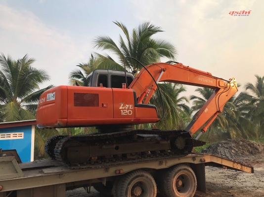 ขายรถขุด HITACHI ZX120-1 ปี 2013 ใช้งาน 8 พันชั่วโมง สภาพเทพบุตร