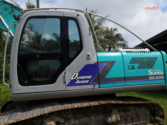 ขายรถขุด KOBELCO SK200-6 Yn10 ใช้งานเพียง 10,618 ชั่วโมง สวย แน่น เต็ม ทำงานสมบูรณ์ทุกระบบ เอกสารเล่มทะเบียน