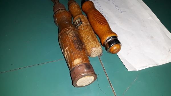 ขายสิ่วชุด3ด้ามงานเก่าเยอรมัน อังกฤษ