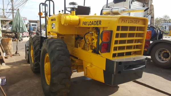 ขาย รถตัก KOMATSU JH30 สภาพพร้อมใช้งาน เช็คระบบใหม่ทั้งคัน ราคาต่อรองได้