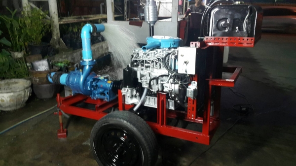 ครื่องสูบนํ้าประกอบใหม่พร้อมใช้งาน ครื่องยนต์ ISUZU  c190