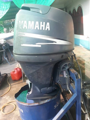 Yamaha80แรง 4จังหวะ หาง25นิ้ว สภาพดี พร้อมใช้งาน