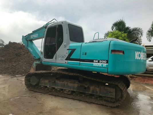 ขายรถแบคโฮ KOBELCO SK200-6 YN07 เอกสารชุดจดทะเบียน ราคา 780000