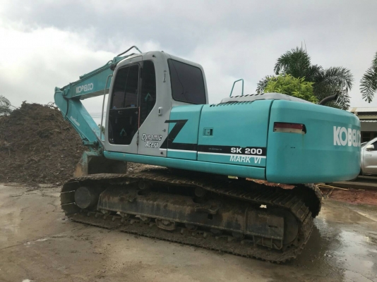 ขายรถแบคโฮ KOBELCO SK200-6 YN07 เอกสารชุดจดทะเบียน ราคา 780000