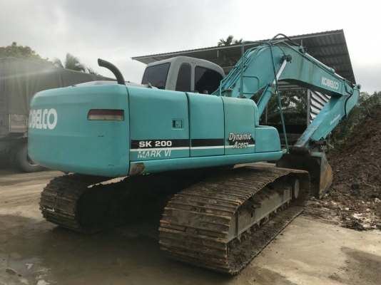 ขายรถแบคโฮ KOBELCO SK200-6 YN07 เอกสารชุดจดทะเบียน ราคา 780000
