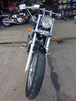 ขาย HONDA STEED400 เดิมๆ โครเมี่ยมเงา แฮนด์แต่ง ท่อแต่ง พักเท้าแต่ง อินวอยส์ สรรพสามิตร ราคา 53500 บ