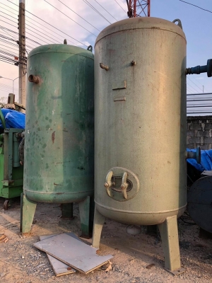 ถังพักลมและน้ำขนาด 1000 ลิตร สภาพสวยงานหนา พร้อมใช้เข้ามา 6 ใบ ถังพักลมและน้ำขนาด 1000 ลิตร สภาพสวยงานหนา พร้อมใช้เข้ามา 6 ใบ