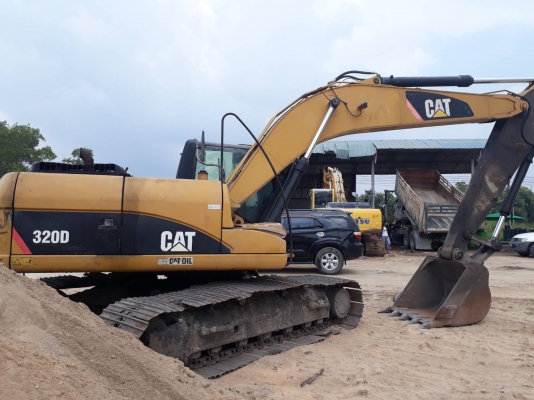 ขายรถแบคโฮ CAT320D กระบอกดำ ขายรถแบคโฮ CAT320D กระบอกดำ