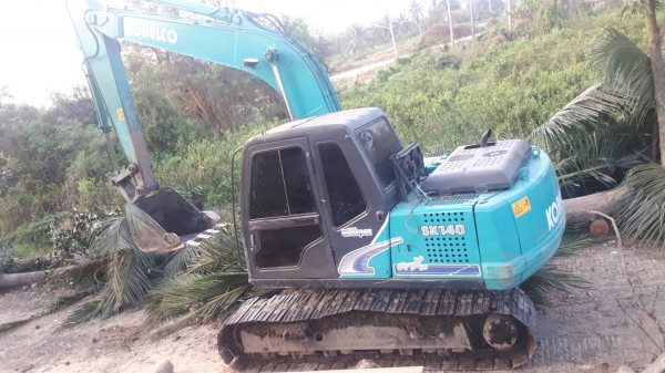 Kobelco sk120 mark 3 ไฟฟ้าตัด เอกสารซื้อขาย เอวแน่น แอร์เย็น ช่วงล่างดี พร้อมใช้งาน