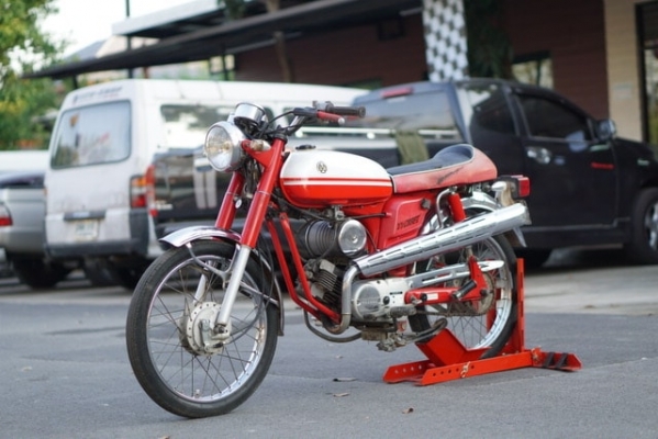 ร้าน วุฒิ นนบุรี Yamaha YB-1 50cc. รถเดิมท่อยกตรงรุ่นเครื่องดีพร้อมใช้