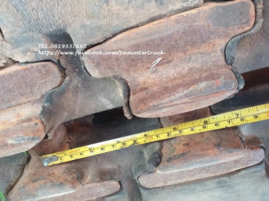 FROM JAPANขายถูกด่วนๆแทรคยาง เก่านอก สำหรับรถขุดไซค์ 40,45,50/ ขนาด400*14.2*36(ข้อ) :ราคาเพียง(คู่ละ:27,000 บาท)