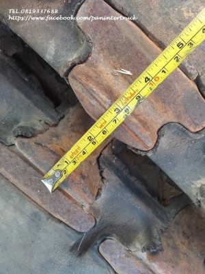 FROM JAPANขายถูกด่วนๆแทรคยาง เก่านอก สำหรับรถขุดไซค์ 40,45,50/ ขนาด400*14.2*36(ข้อ) :ราคาเพียง(คู่ละ:27,000 บาท)