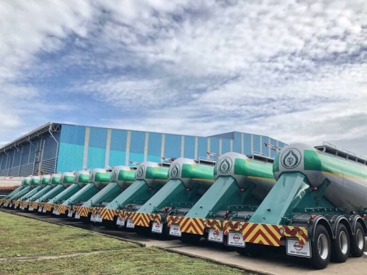 หางเทนเลอร์บรรทุกซีเมนต์ผง ปี62 *ของใหม่*