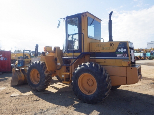 ขายรถตักล้อยาง KOMATSU WA100-1 นำเข้าเองจากญี่ปุ่น สภาพสวยพร้อมใช้ ถึงเร็วๆนี้ครับ