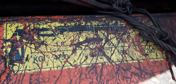 ขายเครน HIAB เฮียบพับ 4.75 ตัน+บุ้งกี้ นำเข้า 265000 บาท โทร084-5424150 line id : rapinzat