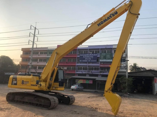 Komatsu 200-8MO-LCกล้องหลัง บูมยาวแท้โรงงาน ยาว16เมตรเอกสารชุดแจ้งจำหน่ายรถสวยสีเดิมช่วงล่างเต็ม Komatsu 200-8MO-LCกล้องหลัง บูมยาวแท้โรงงาน ยาว16เมตรเอกสารชุดแจ้งจำหน่ายรถสวยสีเดิมช่วงล่างเต็ม