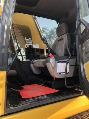 ขายรถแบคโฮ KOMATSU PC200LC-8MO กล้องหลัง บูมยาว 16 เมตร แท้จากโรงงาน สภาพนางฟ้า