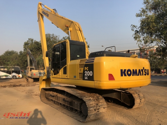 ขายรถแบคโฮ KOMATSU PC200LC-8MO กล้องหลัง บูมยาว 16 เมตร แท้จากโรงงาน สภาพนางฟ้า