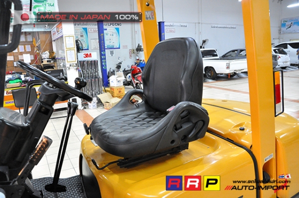 ขายรถโฟล์คลิฟท์มือสอง TCM รุ่น FD25Z5-32F68577 นำเข้าจากประเทศญี่ปุ่น 100\% ไม่เคยใช้งานในไทย