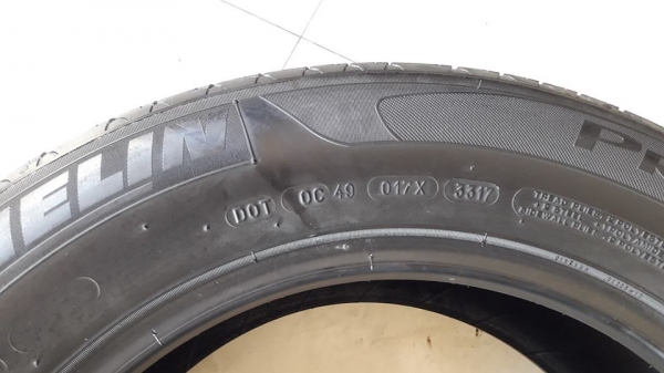 ยาง215/60/16 ปี17 MICHELIN PRIMACY LC 4 เส้น