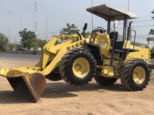 ขายรถตักล้อยาง KOMATSU WA100-3 (1,XXX ชั่วโมง) นำเข้าเองจากญี่ปุ่น สภาพสวยพร้อมใช้ มีVDOการทำงานครับ