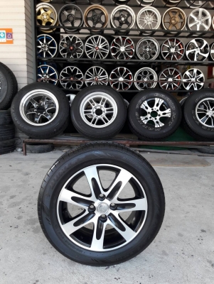 ล้อTOYOTA  Vios Yaris  ขอบ15 พร้อมยาง  4 ล้อ