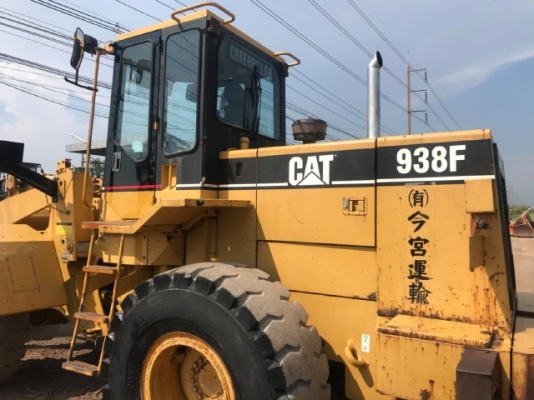 ขายรถตักล้อยาง CAT 938F นำเข้าเองจากญี่ปุ่น สภาพสวยพร้อมใช้ มีVDOการทำงานครับ