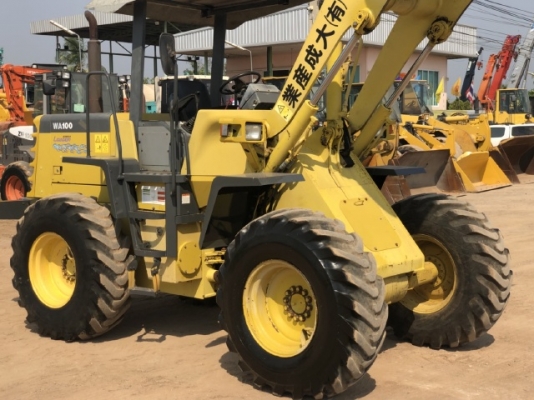 ขายรถตักล้อยาง KOMATSU WA100-3 (1,XXX ชั่วโมง) นำเข้าเองจากญี่ปุ่น สภาพสวยพร้อมใช้ มีVDOการทำงานครับ ขายรถตักล้อยาง KOMATSU WA100-3 (1,XXX ชั่วโมง) นำเข้าเองจากญี่ปุ่น สภาพสวยพร้อมใช้ มีVDOการทำงานครับ