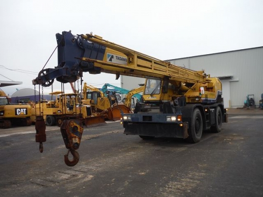 ขายรถเครน TADANO TR250M-5 (ขนาด 25 ตัน) ปี 1995 รถนอกนำเข้าจากญี่ปุ่น สภาพสวยพร้อมใช้ ถึงเร็วๆนี้ครั ขายรถเครน TADANO TR250M-5 (ขนาด 25 ตัน) ปี 1995 รถนอกนำเข้าจากญี่ปุ่น สภาพสวยพร้อมใช้ ถึงเร็วๆนี้ครั