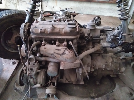 ขายเครื่องยนต์มิร่าพร้อมเกียร์ 4550 บาท