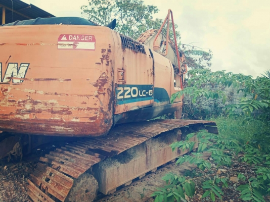 ขายรถแบคโฮ DOOSAN 220LC-6 เอกสารอินวอย ราคา 290000