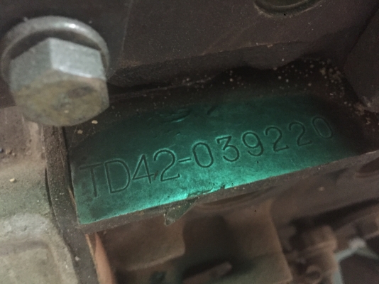 เครื่องยนต์มิสสัน TD42